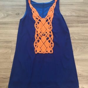 Blue & Orange Boutique Dress